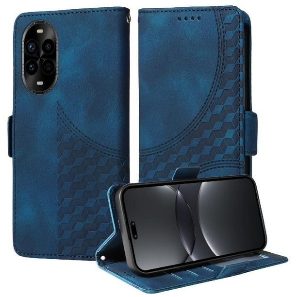 Carcasa FOXDOCK Huawei Nova 13 Pro de cuero PU, diseño acolchado clásico, protección contra caídas y rayones