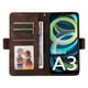 thumbnail image 5 of Carcasa FOXDOCK Xiaomi Redmi A3 4G de cuero PU, diseño acolchado clásico, protección contra caídas y rayones, 5 of 5