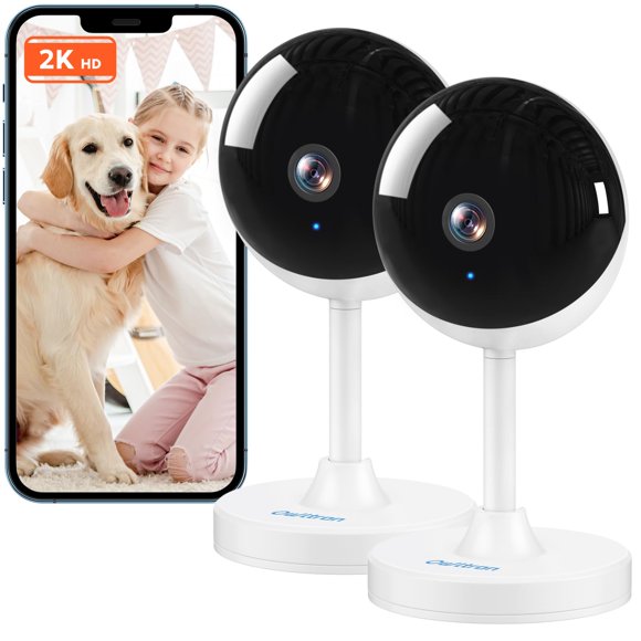 Cámara de seguridad interior Owltron 2K WiFi 24/7