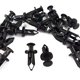 thumbnail image 1 of Fender Clip Woodzdon, paquete de 100 unidades, de repuesto para Can-Am, 1 of 7
