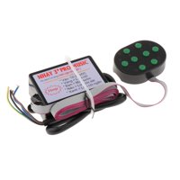 Ioensy - Controlador De Bocinas De Coche, Unidad De Control De Sonido Para Camiones, Vehículos De Emergencia, Coche, 8 Sonidos