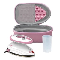 Miniplancha De Vapor The Quilted Bear Premium, Ligera, Rosa