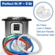 thumbnail image 3 of Anillo De Sellado De 6 Qt Para Instant Pot 5 6 Qt Con 4 Tapas Para Válvula Flotante, 3 of 9