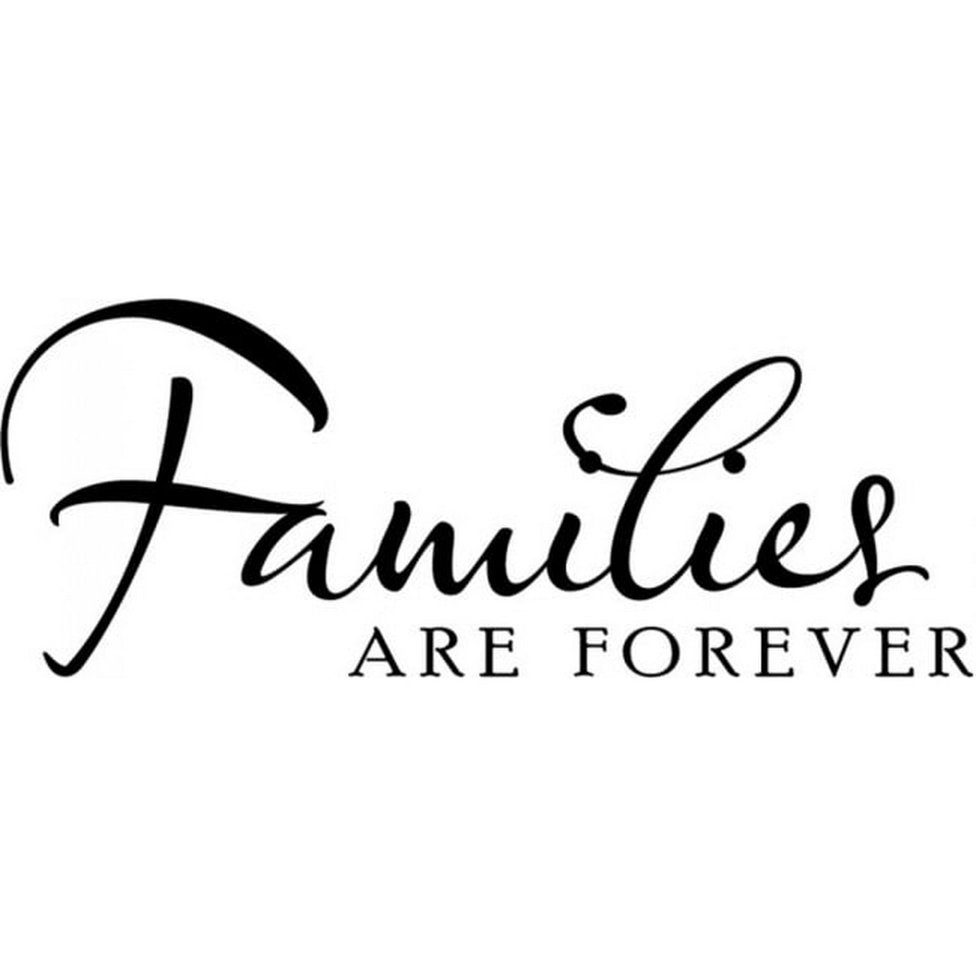 Rienda Libre Graphics - Decomural Families Are Forever Family Ws-15944