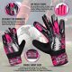 thumbnail image 3 of Guantes de arquero Veltine Sports para niños, talla 5, rosa, 3 of 7