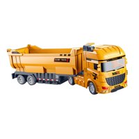 Magideal - Modelo De Vehículo De Camión De Construcción, Vehículo De Ingeniería De Juguete, Vehículo De Juego Para Niños, Juguete Educativo Portátil Para Niños, 26Cm X 74Cm X 83Cm