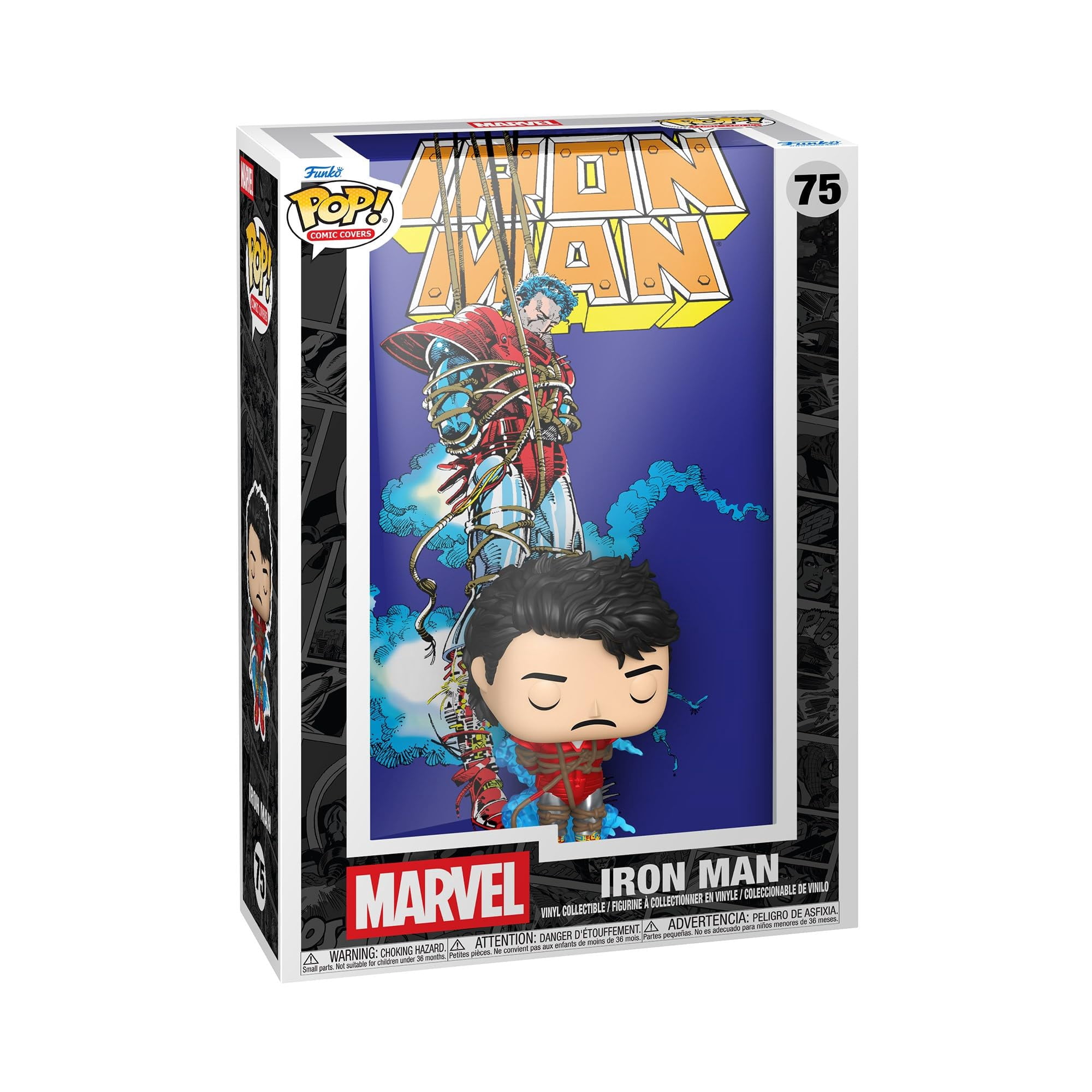 Figura Coleccionable De Vinilo Funko Pop Marvel Iron Man '68