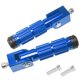 thumbnail image 1 of Reposapiés plegables de aluminio M8 VUOZIP azul para motocicleta, 1 of 8