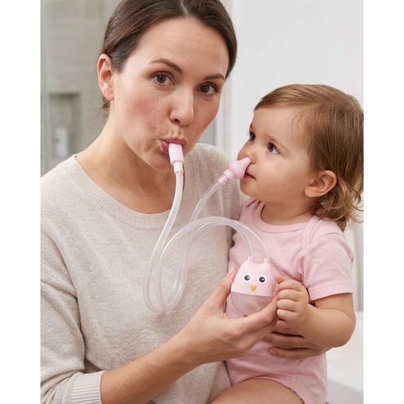 Aspirador Nasal Alivio Suave y Divertido para tu BebéROSA