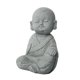 thumbnail image 1 of Estatuillas De Estatua De Monje De Buda De Piedra Arenisca Para Esculturas De Decoración De Macetas Con Una Sola Mano En La Pierna, 1 of 5