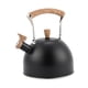 thumbnail image 3 of Hervidor De Agua Silbante Con Tapa De Pico, Olla Para Utensilios De Cocina Para Senderismo, Pesca Al Aire Libre, Color Negro, 3 of 3