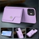 thumbnail image 2 of FOXDOCK Funda para iPhone 11 con Bloqueo RFID - Diseño Elegante con Cierre de Botón, 2 of 5