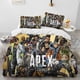 thumbnail image 1 of A-Apex Legends Game GamerComforter Bedding Set,Duvet Cover Bed Set Quilt Cover Pillowcase, Size Bedding Set Bed Sheets, 1 of 5