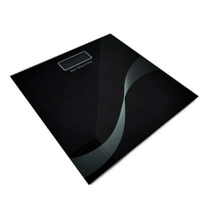 Aventura Store - Báscula Digital Ultradelgado Vidrio Templado Pantalla Lcd 180Kg