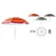 thumbnail image 3 of Sombrilla Reclinable 2.40 Mts Diametro Playa Camping Diseño Rayas Colores Variados, 3 of 3