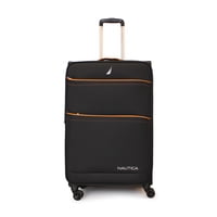 Maleta De Tela Grande Nautica Lisboa L 23Kg Negra