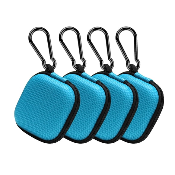 Estuche para Auriculares Felicey Duro EVA 4 Unidades Azul