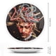 thumbnail image 2 of Lil Pump Plato decorativo de porcelana fina (bone china), plato decorativo de cerámica para hogar, oficina, soporte de pared, platos decorativos para dormitorio - 6 pulgadas (15 cm), 2 of 6