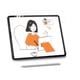 thumbnail image 1 of Protector de pantalla KCT Paperfeel para iPad Pro 11" y iPad Air, 1 of 6