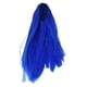 thumbnail image 1 of Peluca De Mujer De Escala 1/6 Para Figuras Femeninas De Acción De 12 Pulgadas Azul Oscuro, 1 of 5
