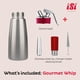 thumbnail image 2 of Whipper iSi Gourmet Whipper, 1 litro, con 3 puntas de decoración, 2 of 6