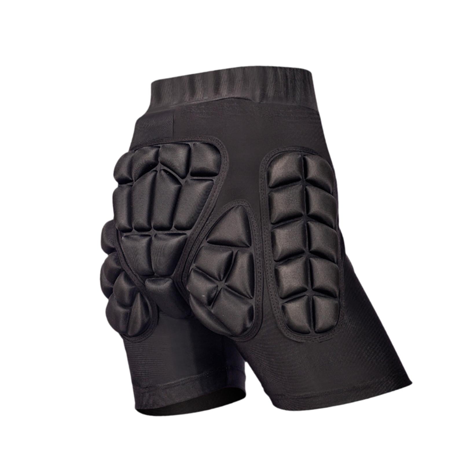 Magideal - Pantalones Cortos Acolchados Con Protección 3d, Protector De Coxis, Ropa Deportiva, Protección Contra Choques, Para Patinaje En Línea, Snowboard Y Cic S