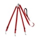 thumbnail image 5 of Correa Para Perros 3 En 1, Correa Triple De Longitud Ajustable Para Perros Grandes Y Medianos, Color Rojo, 5 of 5