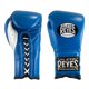thumbnail image 1 of Guantes de boxeo CLETO REYES 18 oz azul eléctrico con cordones, 1 of 7