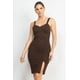 thumbnail image 1 of Vestido Ajustado sin Mangas con Abertura y Purpurina, 1 of 5
