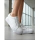 thumbnail image 2 of Zapatillas Mujer de Lonas Blancas talla 38, 2 of 3