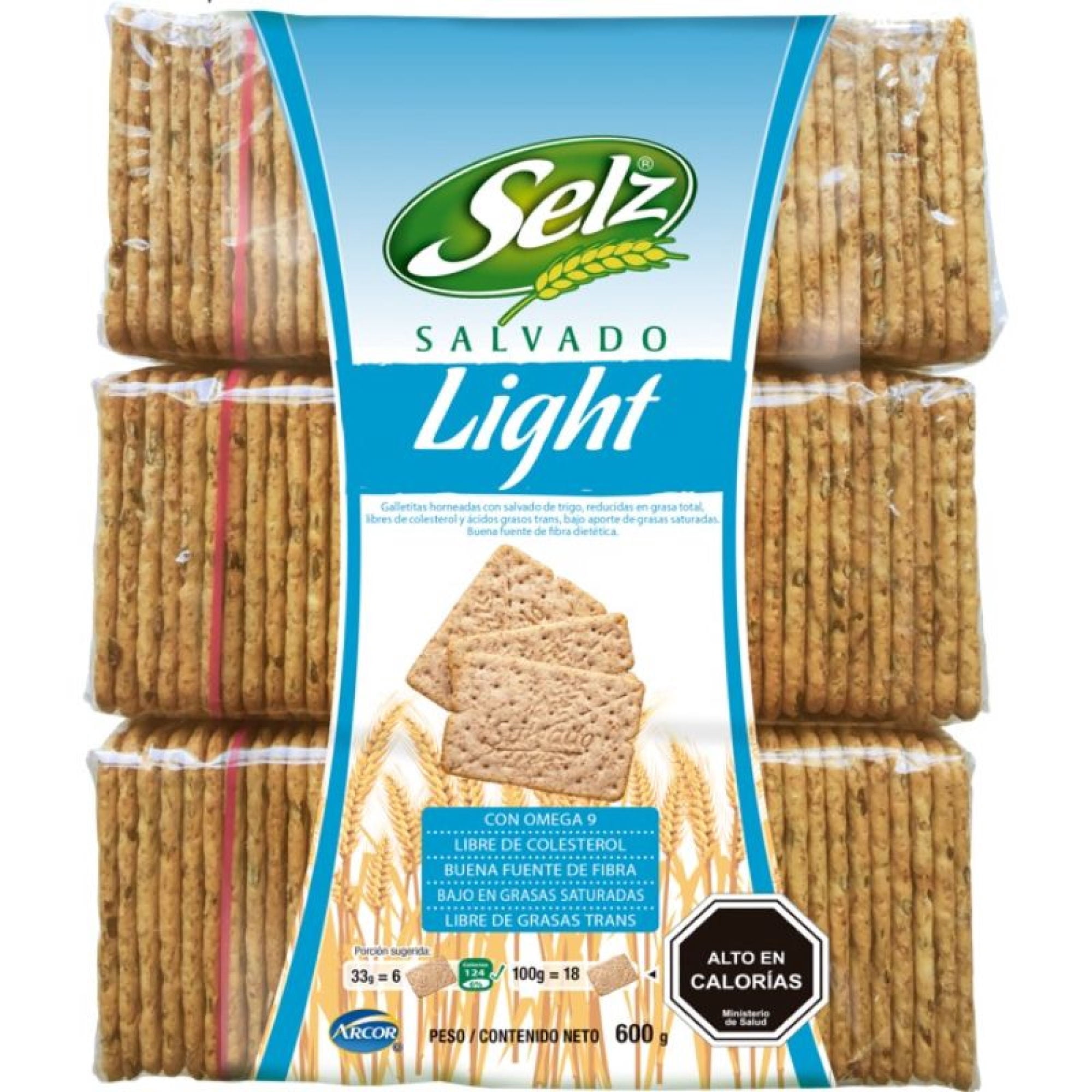Galleta Salvado 600 g Selz