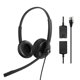 thumbnail image 1 of Auricular Yealink YHS34 QD a RJ9 cableado para oficina, 1 of 7