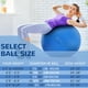 thumbnail image 2 of Pelota de ejercicio Fitvids antiestallido y antideslizante de 65 cm azul, 2 of 7