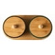 thumbnail image 2 of Set 2 Frascos Almacenamiento Contenedor Encanto Natural Jhn, 2 of 3
