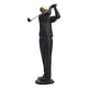 thumbnail image 1 of Resina Deportes Figura Escultura De Escritorio Arenisca Estantería Estatua Adornos Golfista Columpio, 1 of 5