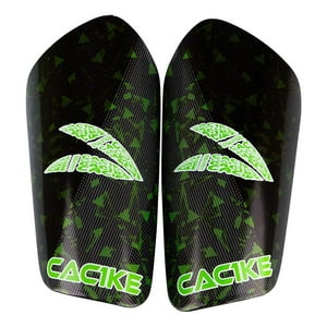 Canilleras De Futbol Cac1Ke Pluma Negro-Verde Size M