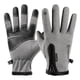 thumbnail image 2 of 1 Par De Guantes Deportivos De Invierno Impermeables Para Esquiar Ciclismo Hombres Mujeres L Gris, 2 of 5