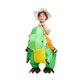 thumbnail image 5 of Disfraz inflable Spooktacular Creations Green Dinosaur, 5 of 7