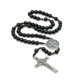 thumbnail image 1 of COLLAR Intercession Medalla Sagrada de San Benito (Negro), 1 of 3