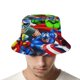 thumbnail image 4 of Los Súper Héroes de Marvel Sombrero bucket para adultos, gorra de protección solar, sombrero de pescador plegable para viajes al aire libre, pesca y actividades de verano, 4 of 6