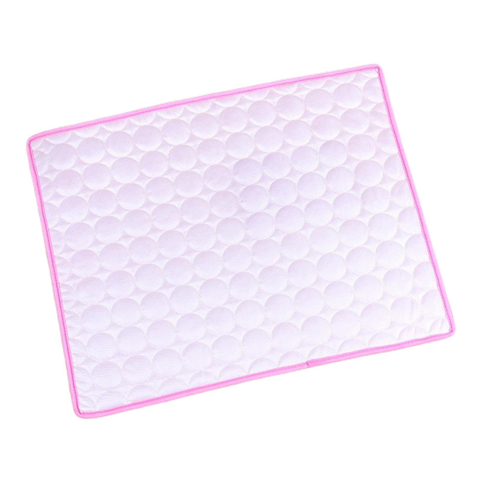 Magideal - Alfombrilla De Refrigeración Para Perros, Cojín De Refrigeración, Cojín Para Dormir Para Cachorros, Manta De Refrigeración Transpirable Para Mascotas, Rosa M