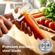 thumbnail image 5 of Pelador verduras 3 en 1 acero mango madera abridor botellas rallador, 5 of 7