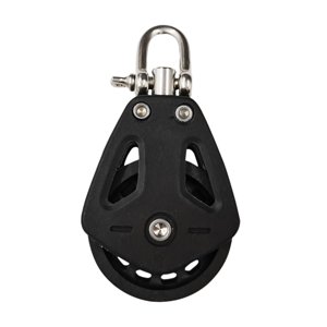 Magideal - Polea, Polea Giratoria, Accesorios Para Kayak, Herramienta De Elevación Para Navegación, Polea Simple Para Navegación, Polea Giratoria Para Navegación
