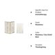 thumbnail image 3 of Candle Ergo Pearl Collection con aroma a romero, 350 ml, 3 of 3