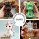 thumbnail image 5 of Bandeja de cubitos de hielo SIUPER Unicornio - Pack de 2 moldes de silicona, 5 of 8