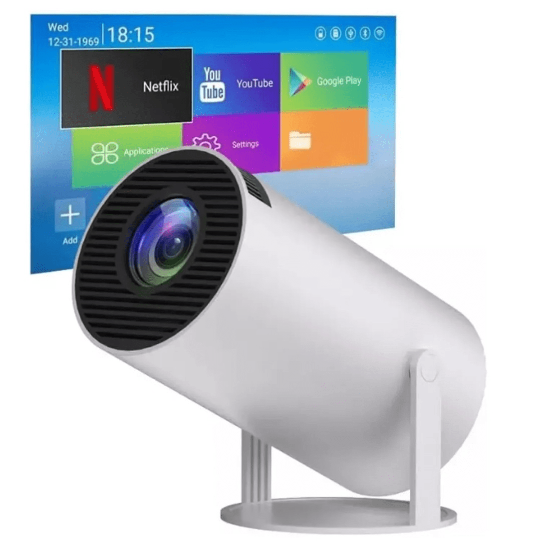 Genérico - Proyector 4k Con Android Tv Y Control Remoto