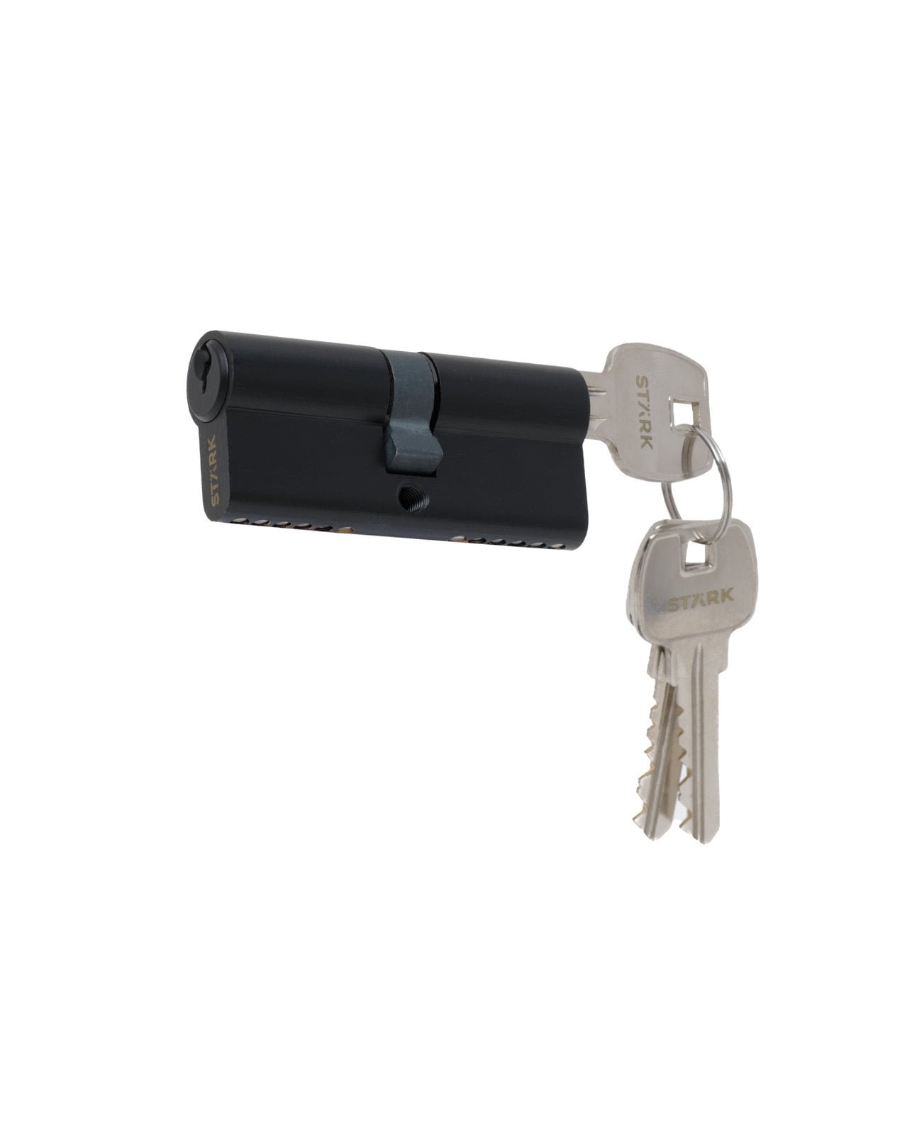 Stark Design - Cilindro 80 Mm Llave/Llave Centrado. (Negro Mate)