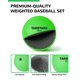thumbnail image 3 of Tarutaru Bolas Ponderadas para Béisbol y Sóftbol [Pack de 9, 16 oz] Bola de Entrenamiento Pesada para Bateo, Golpeo y Lanzamiento, Mejora la Potencia y la Técnica, 2.85 pulgadas, Verde, 3 of 9