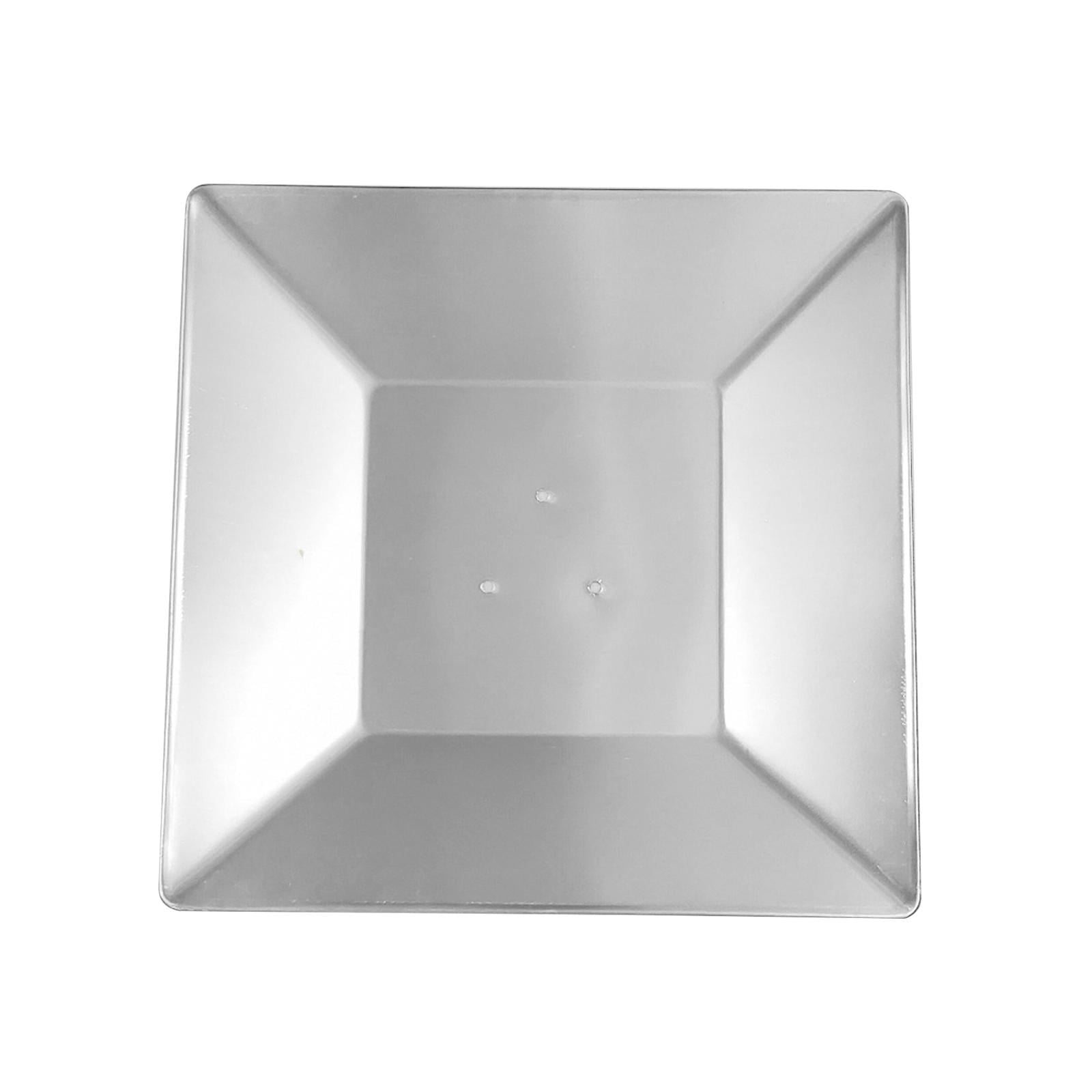 Magideal - Accesorios De Repuesto Para Reflector De Calor Cuadrado De Patio, Extraíble, 18x18 Pulgadas, Para Calentadores Exteriores De Tubo De Vidrio, Fácil De Distancia Del Agujero 7 Cm.