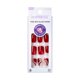 thumbnail image 1 of Las uñas prensadas impresionan «infinitamente» con forma ovalada de color rojo medio, 1 of 9